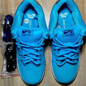 Nike SB DUNK LOW PRO BLUE FURY. Size 11 (No box)